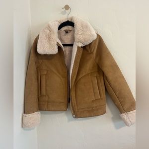 H&M Faux Suede Jacket